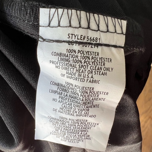 NEW Blondie Nites Black Circle Tulle Skirt Size 1 - Picture 6 of 10